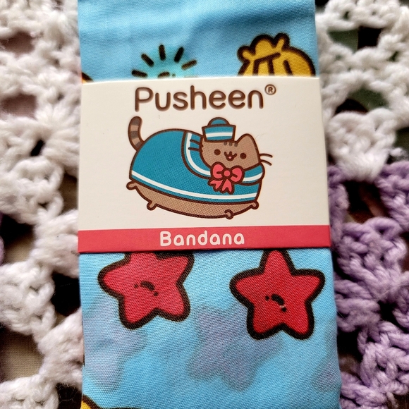 Pusheen lot-Can Cozies and Bandana Sailorsheen - Picture 2 of 2